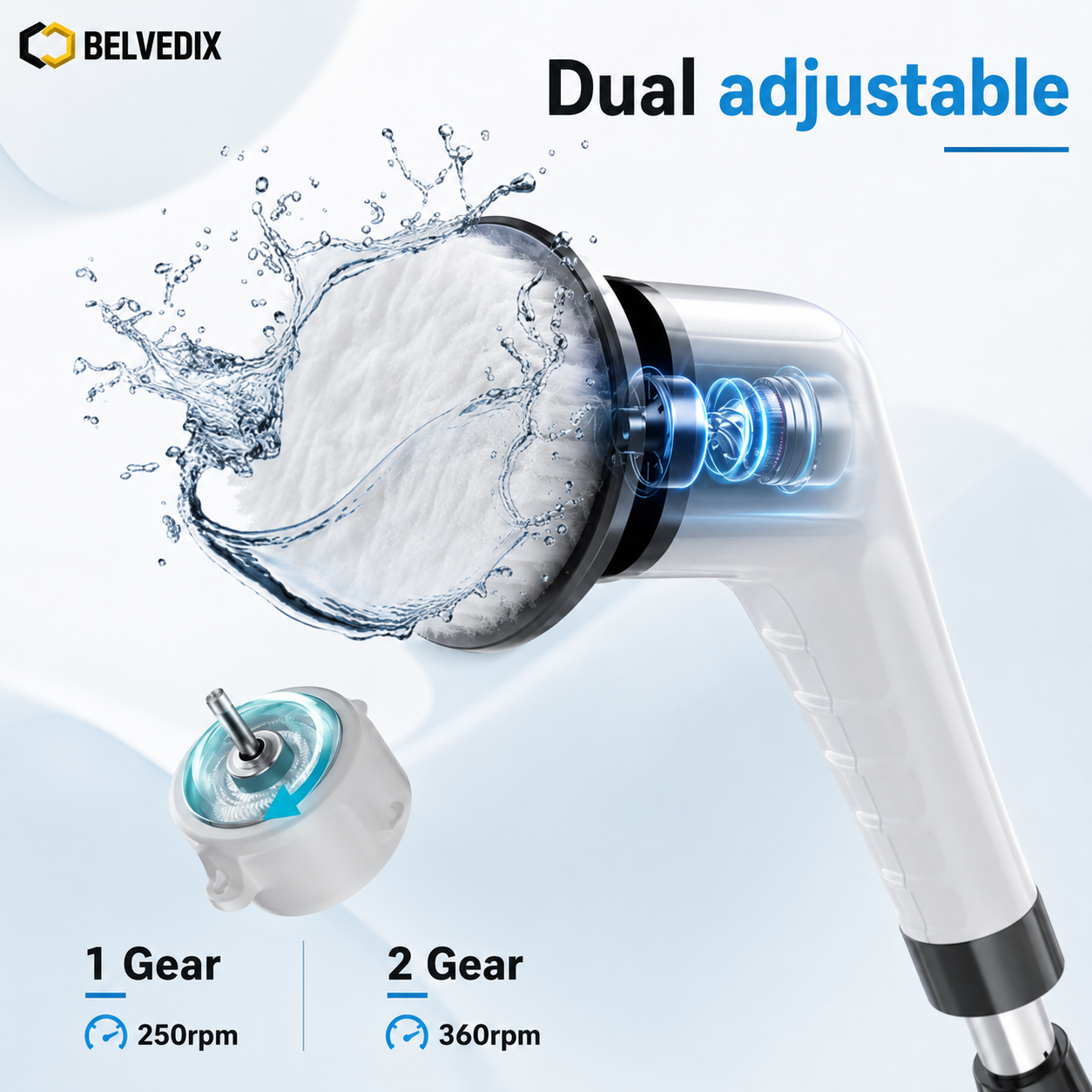 Belvedix™ Power Scrub Pro