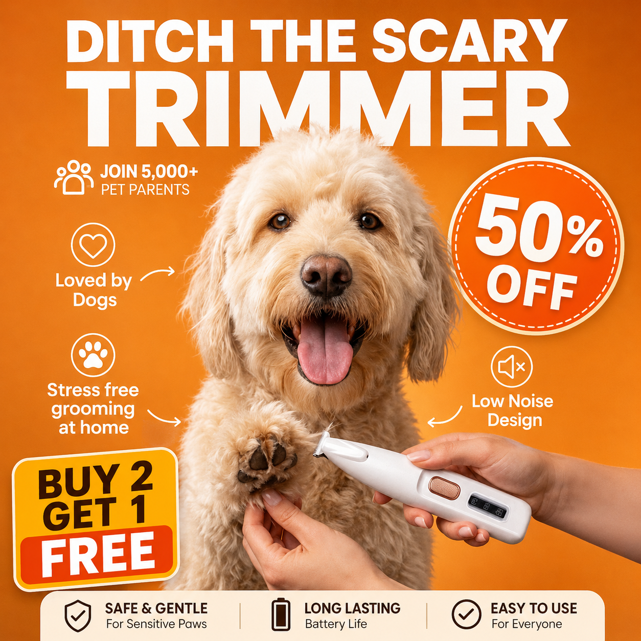 Pet Grooming Trimmer