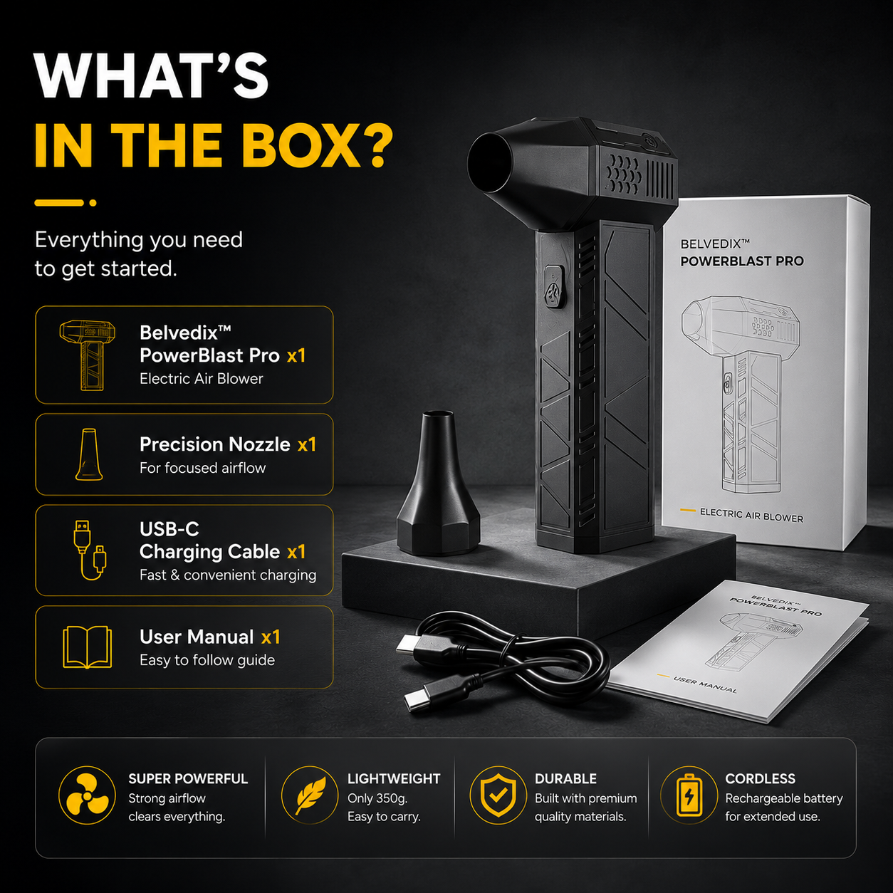 Belvedix™ PowerBlast Pro